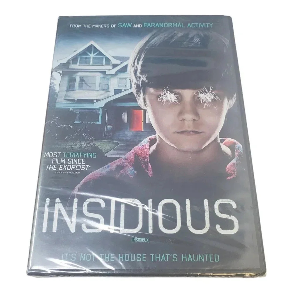 Insidious (James Wan Horror  Mystery Patrick Wilson Rose Byrne) (2010 DVD) NEW